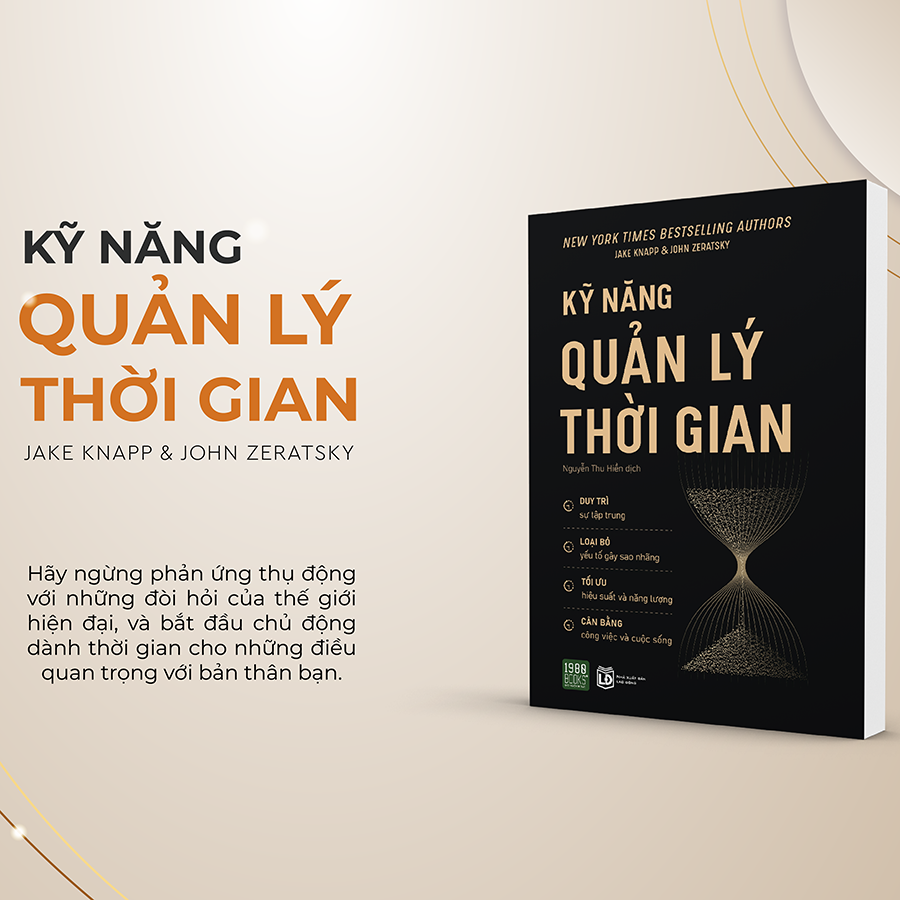 [Coupon 20K đơn 299K] Kỹ Năng Quản Lý Thời Gian