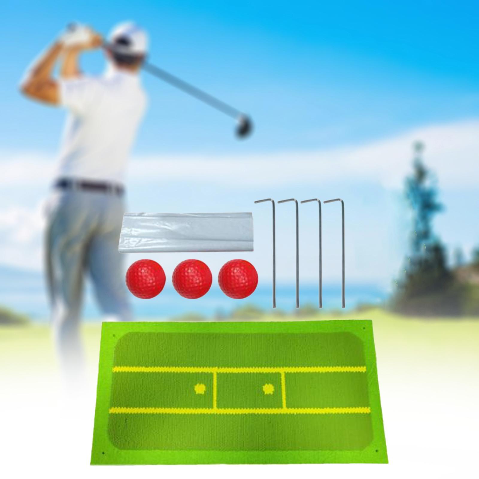Golf Hitting Mat Golf Training Mat for Game Outdoor Indoor Men Women