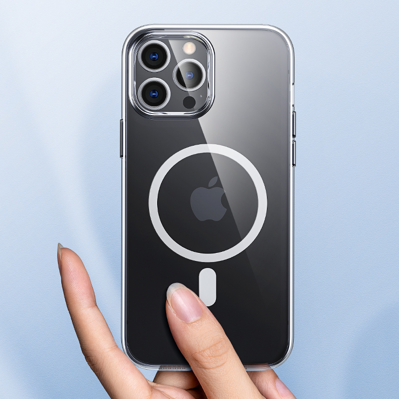 Hình ảnh Ốp lưng Magnetic trong suốt Benks hỗ trợ sạc Magnetic cho iPhone 13/ iPhone 13 Pro/ iPhone 13 Promax - Hàng chính hãng