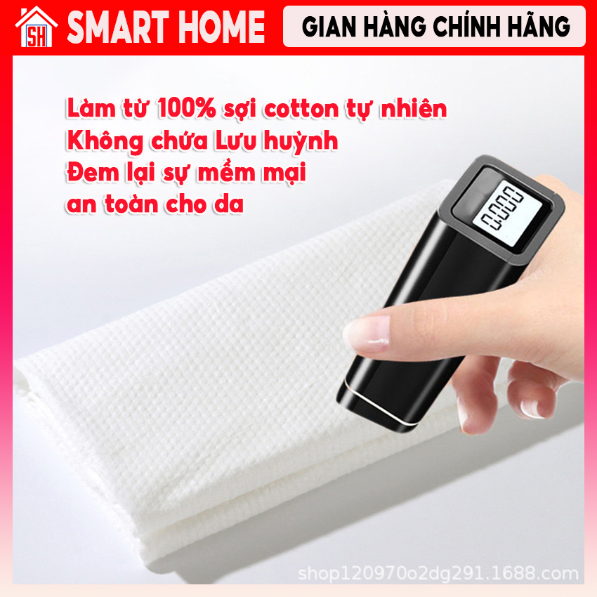 Khăn Tắm Nén Du Lịch 70 x 140cm Dạng Viên Nén Làm Từ Cotton Tự Nhiên, Sử Dụng Nhiều Lần