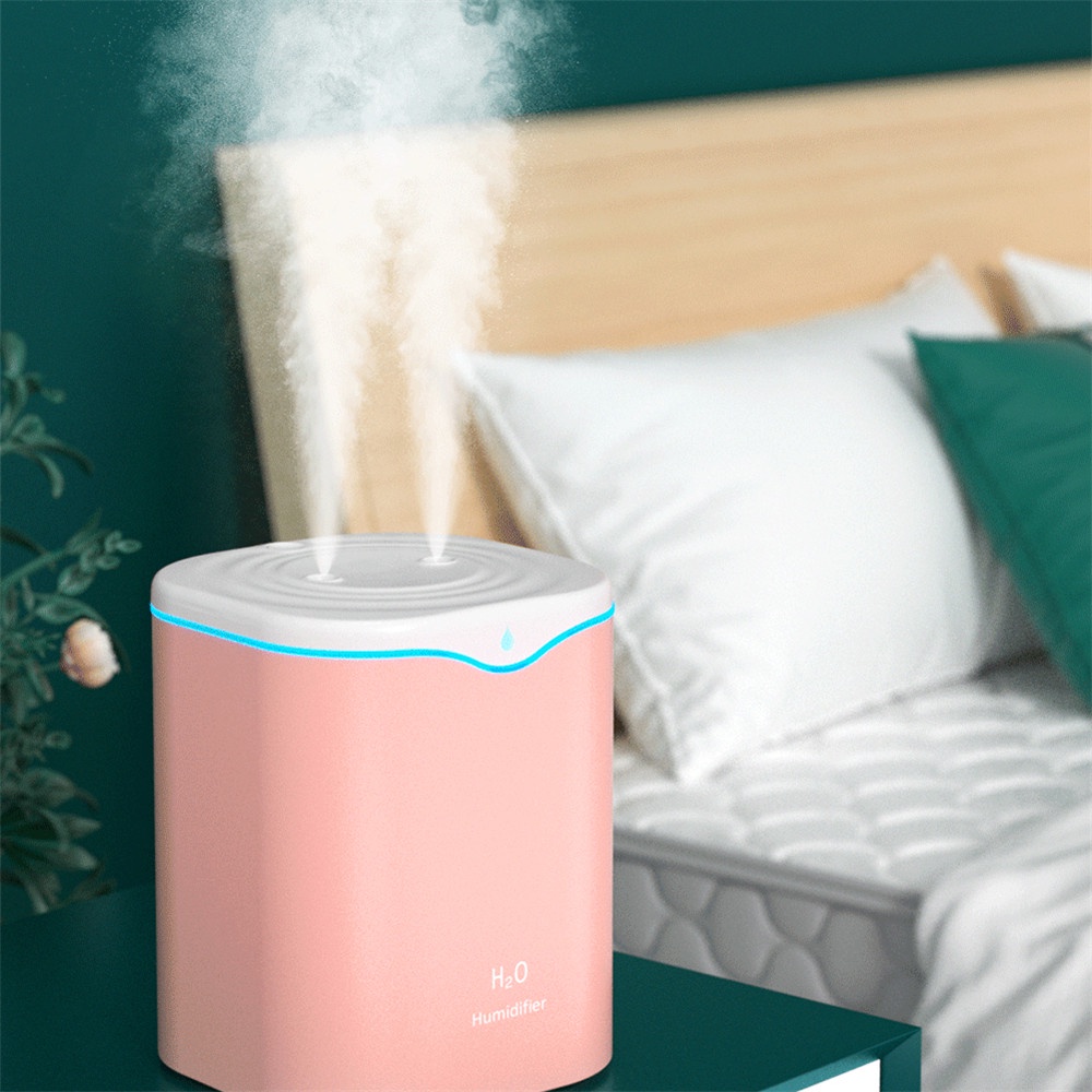 Máy phun sương tạo độ ẩm xong tinh dầu siêu mịn để bàn 2000Ml 2 chế độ phun tự tắt tự động bật/Tắt loại tốt