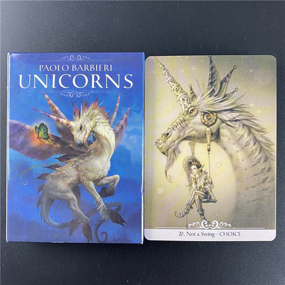 Bài Oracle Barbieri Unicorns Oracle Tặng Đá Thanh Tẩy