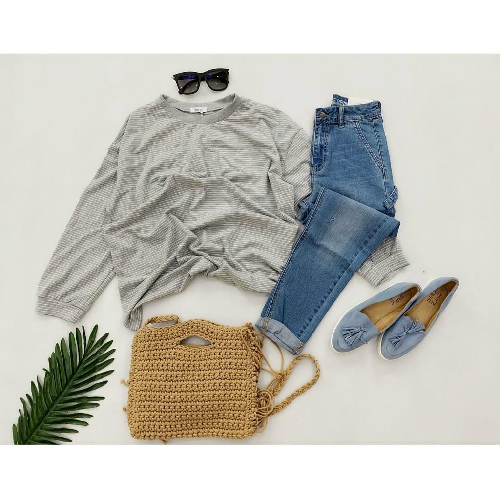QUẦN JEANS BOYFRIEND DENIM 9 TẤC CÁ TÍNH THỜI TRANG
