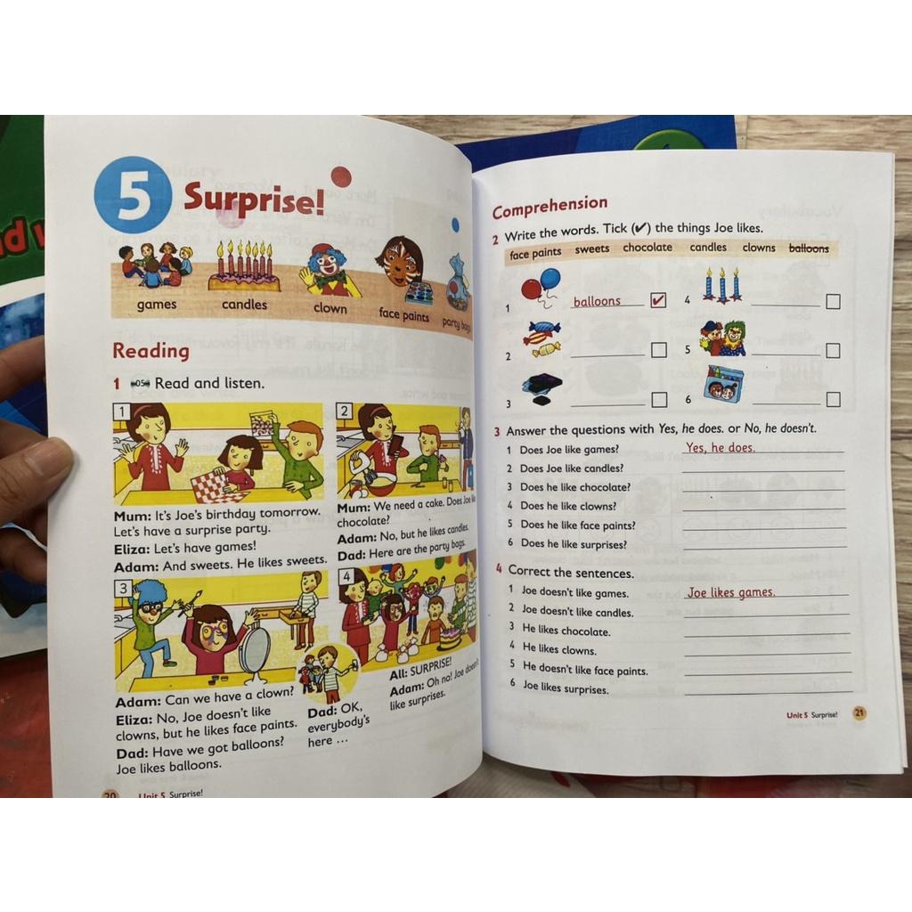 Oxford Primary Skills - Reading and Writing 6c in màu kèm audio và key