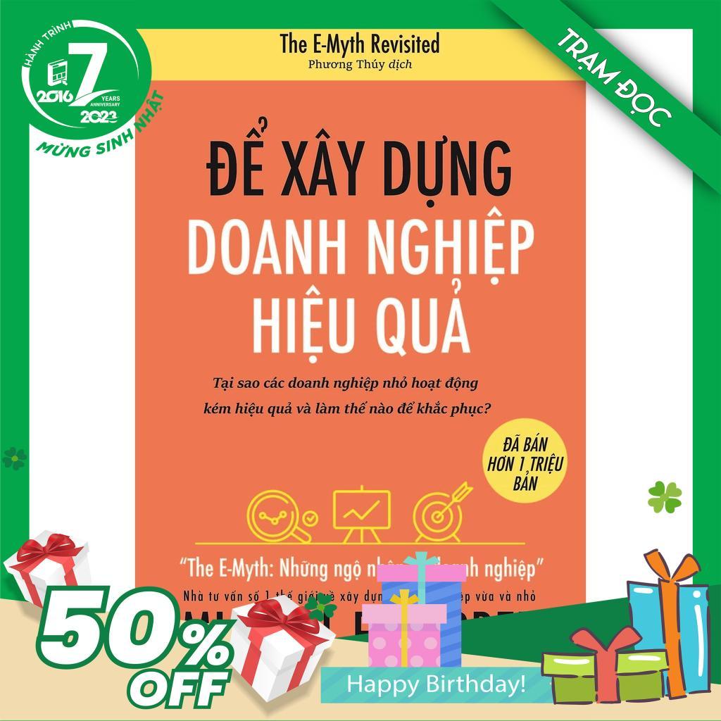 Hình ảnh Trạm Đọc Official |  Để Xây Dựng Doanh Nghiệp Hiệu Quả 