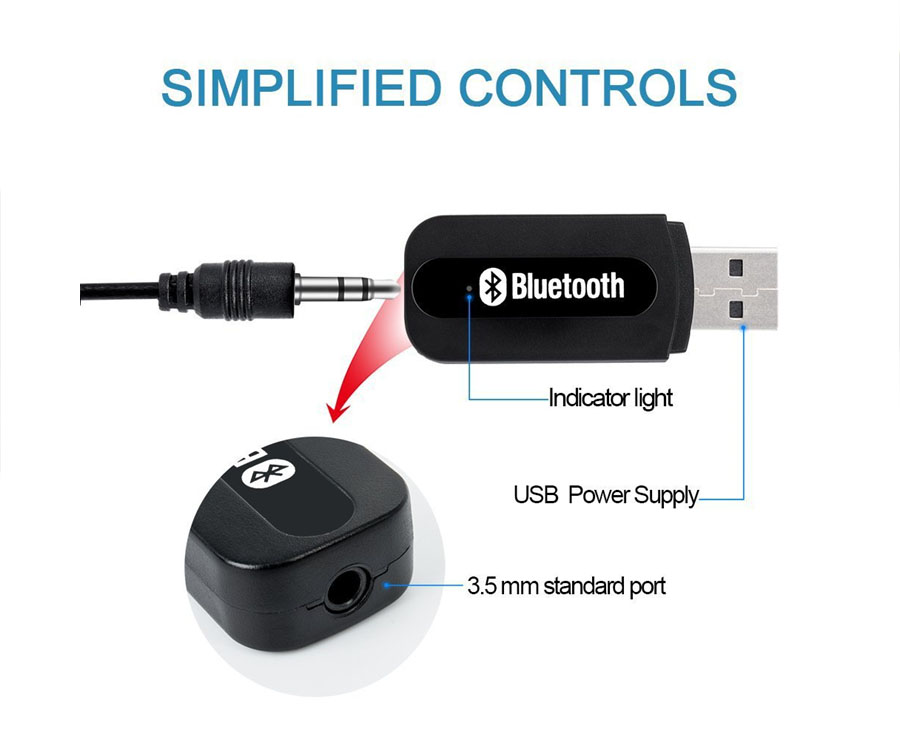 USB Bluetooth 163 kết nối Loa Thường thành loa không dây