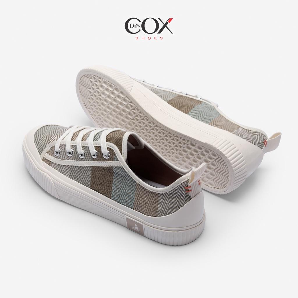 Giày Sneaker Bata Vải Canvas Nữ Dincox C20 Covi Blue Thời Trang Chính Hãng