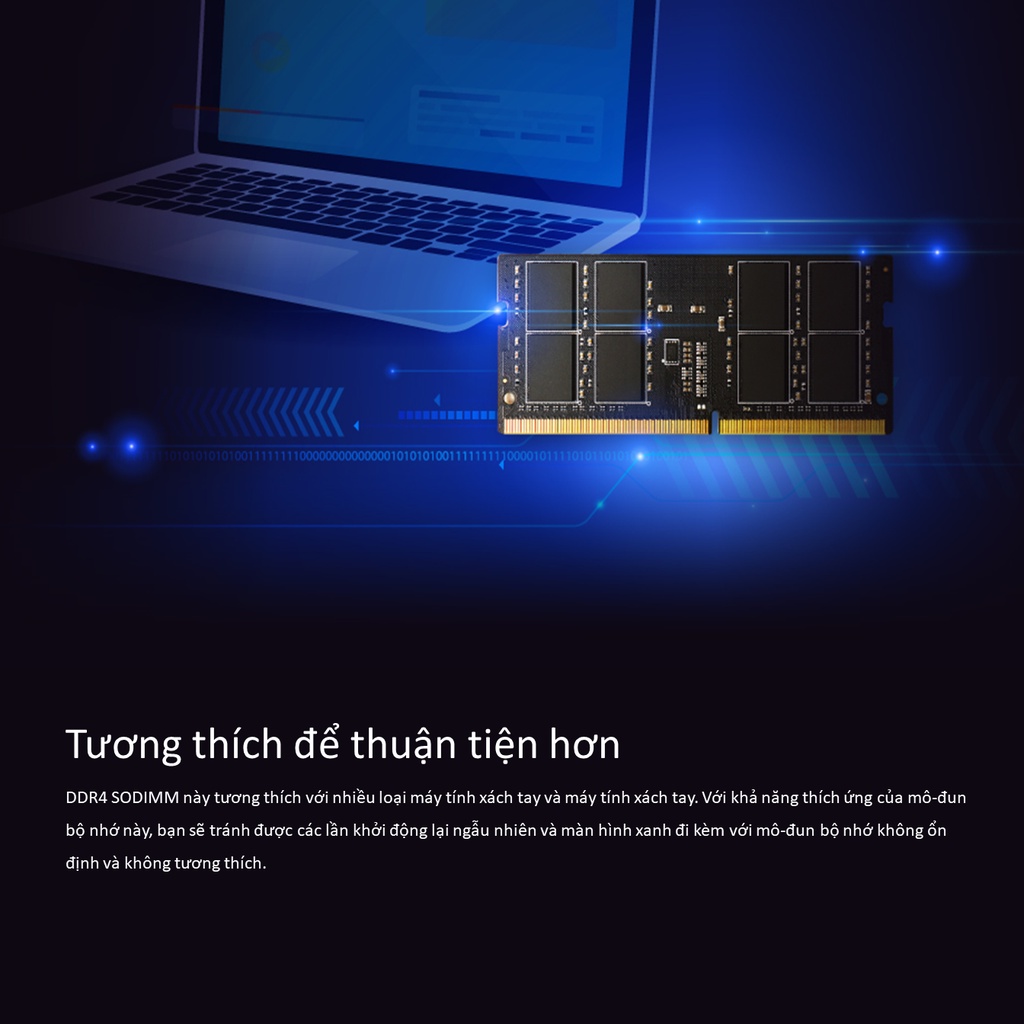 Bộ nhớ RAM Laptop Silicon Power 4GB/8GB DDR4 2666MHz 3200MHz - Hàng chính hãng - Bảo hành 36 tháng