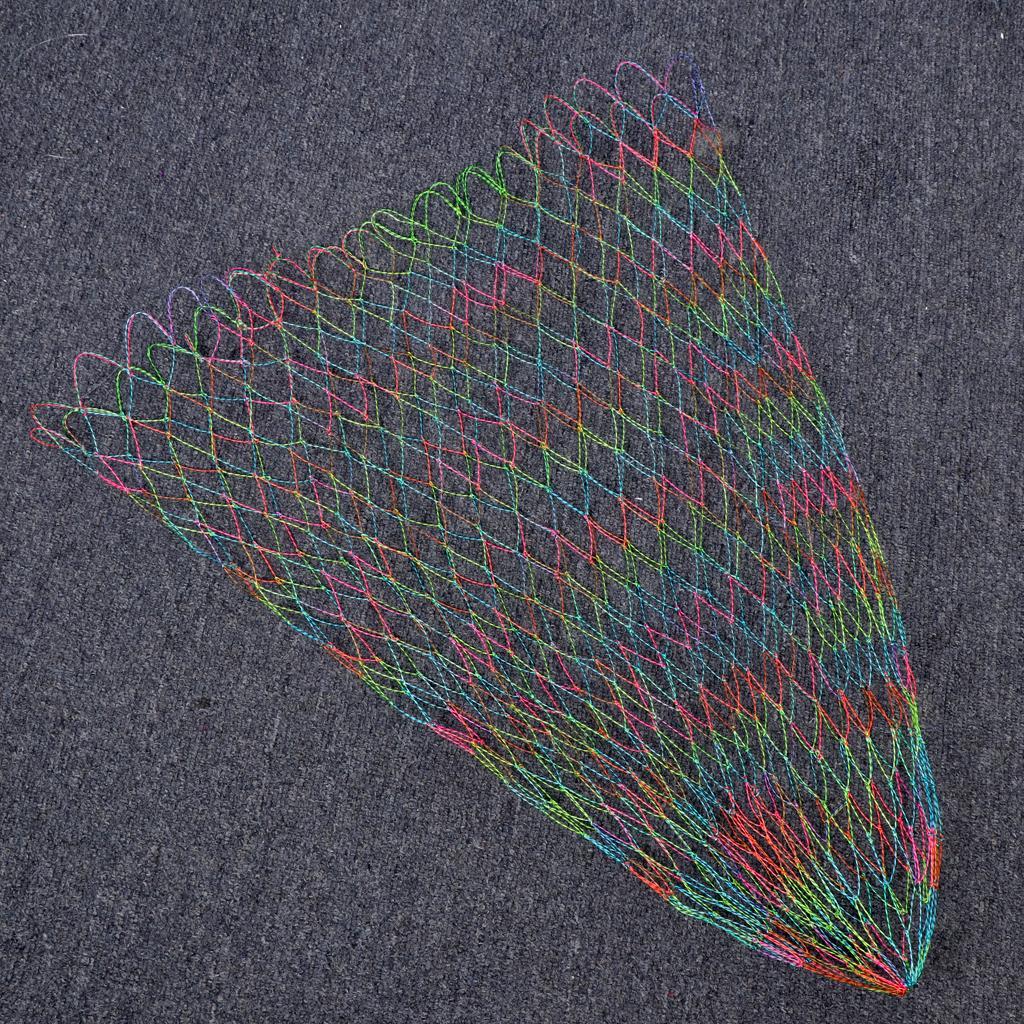 Fishing Landing Net Resin Fishing Mesh Net Landing Saver Net