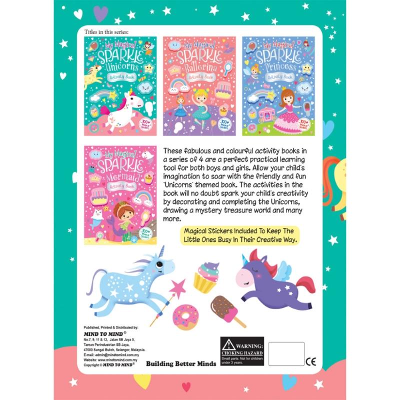 Sách Unicorns Activity Book