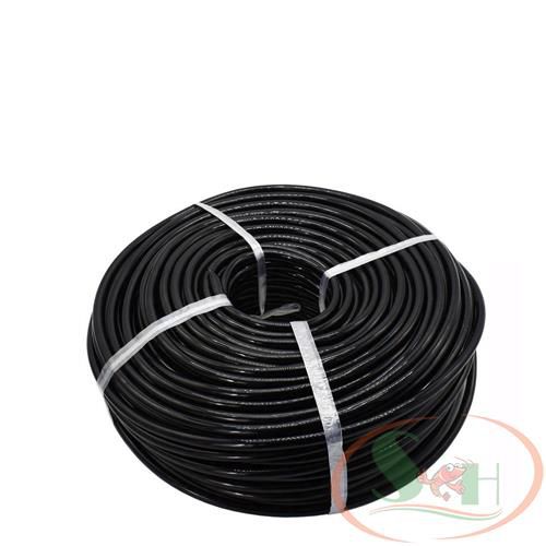 Dây ống oxy co2 đen dẻo chống gập 4/6 mm chịu nhiệt dẫn cấp nước bể cá tép
