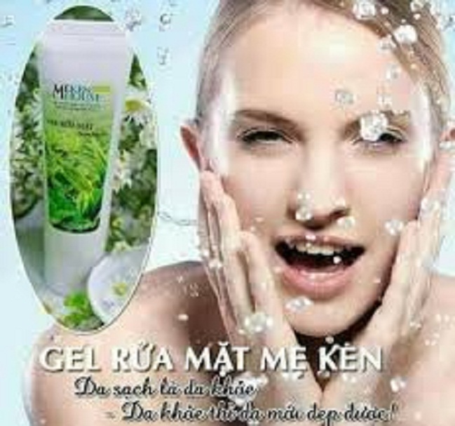 GEL RỬA MẶT THIÊN NHIÊN MẸ KEN-TUÝP 100ML