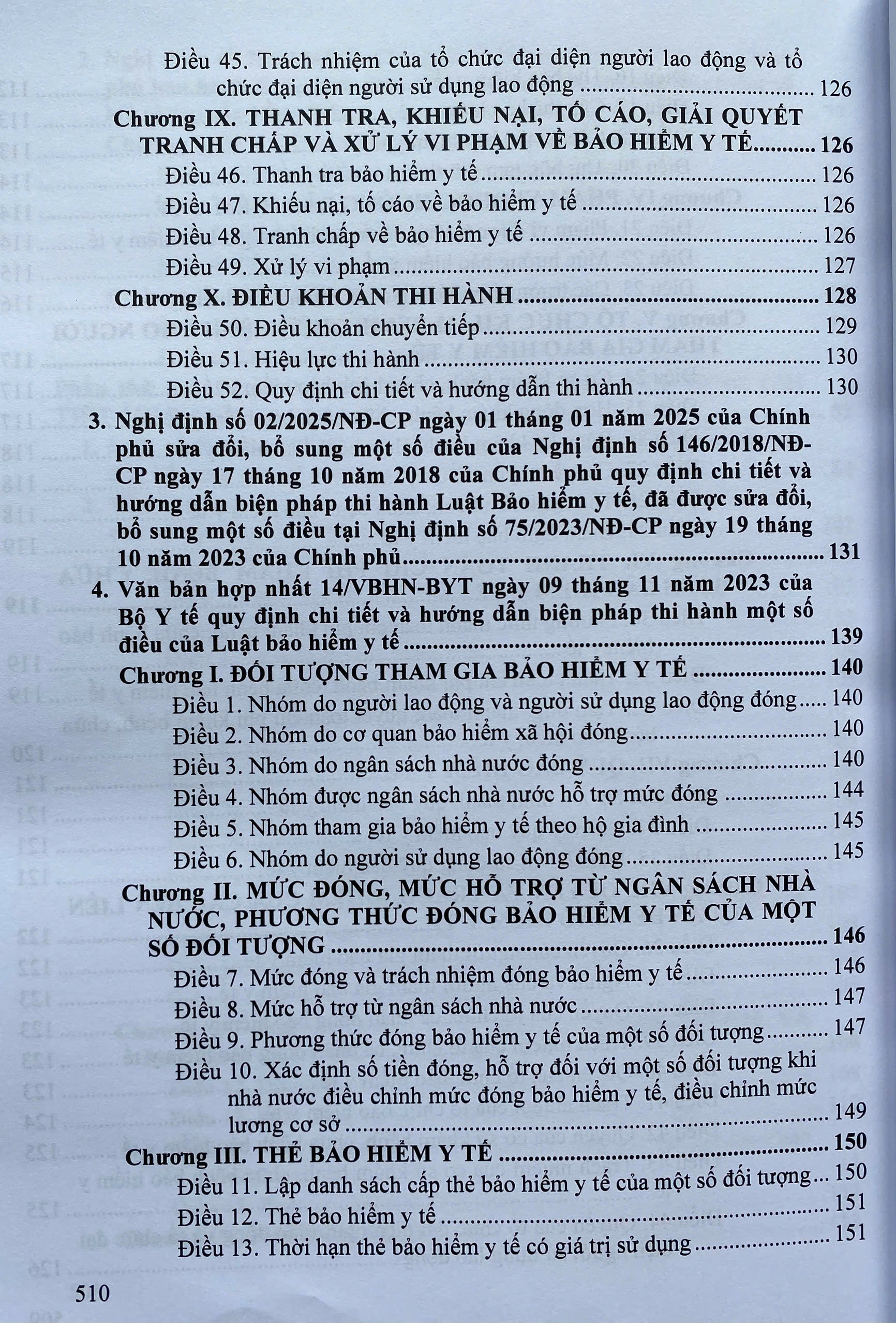 Luật Bảo Hiểm Xã Hội, Bảo Hiểm Y Tế, Bộ Luật Lao Động, Hệ Thống Các Văn Bản Quy Định Chi Tiết Thi Hành