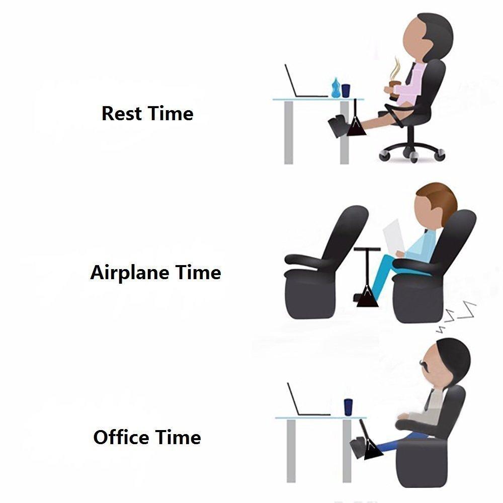 Chỗ Để Chân Máy Bay Bằng Mút Hoạt Tính Cao Cấp - Xách Tay Du Lịch