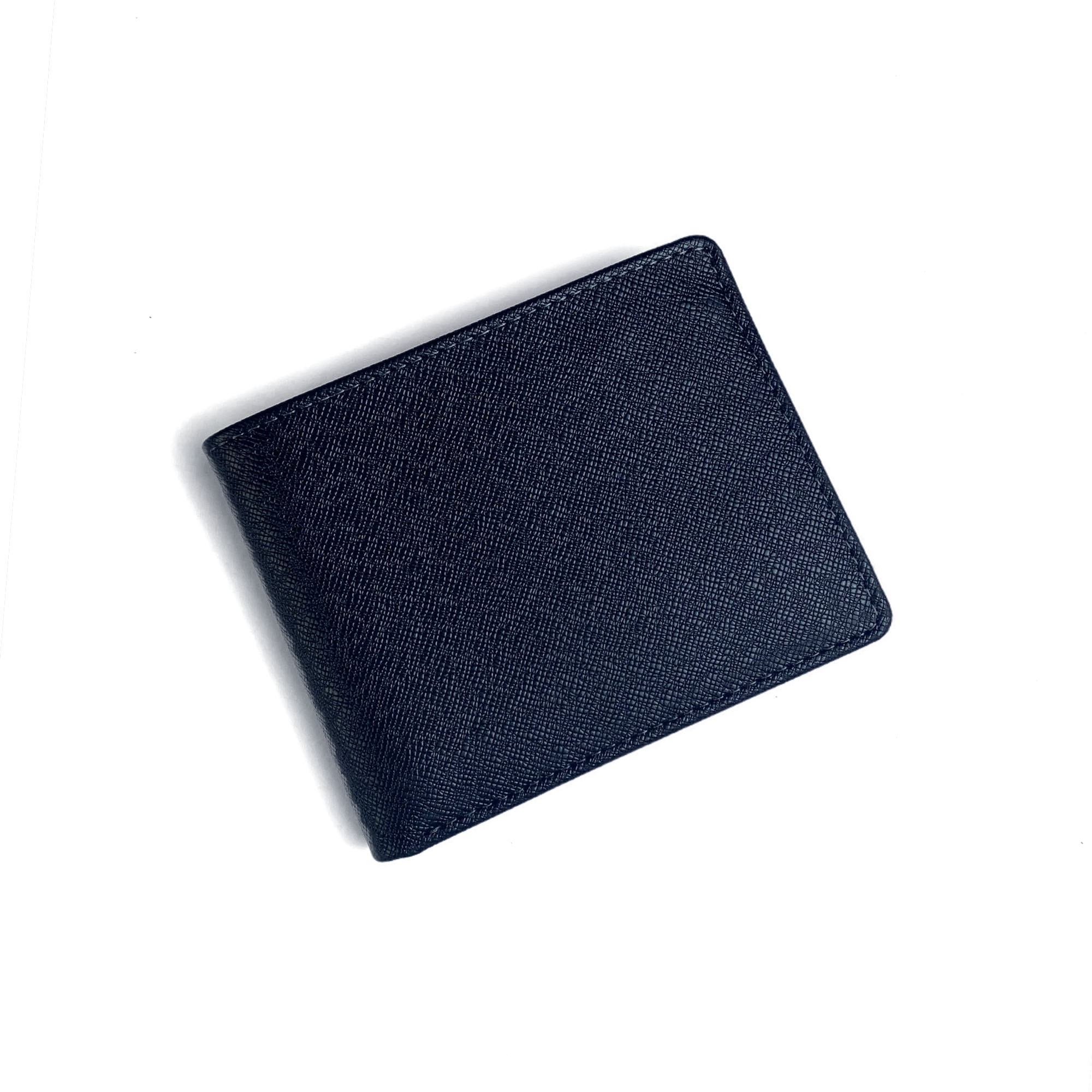 Ví nam da saffiano cao cấp PQ Leather PV6 - da thật - full hộp làm quà tặng có bảo hành