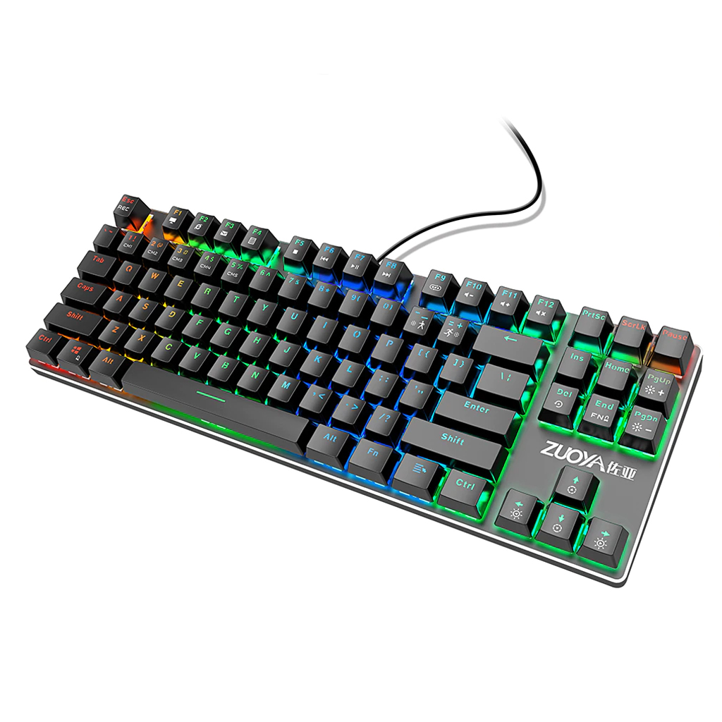 Combo Bộ Bàn Phím Chuột Gaming Và Tai Nghe Chụp Tai Máy Tính Chơi Game Bàn Phím Cơ X51 Led RGB + Chuột V6 + Tai Nghe Q9 - Hàng Chính Hãng