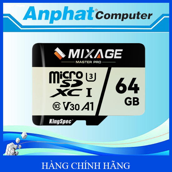Thẻ Nhớ Kingspec 64GB - Hàng Chính Hãng