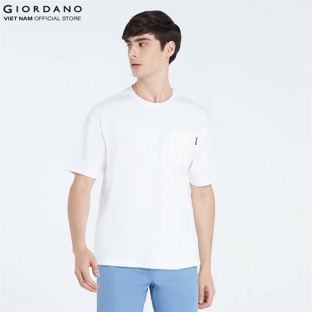Áo Thun Ngắn Tay Nam Giordano Interlock Pocket Tee 01021211
