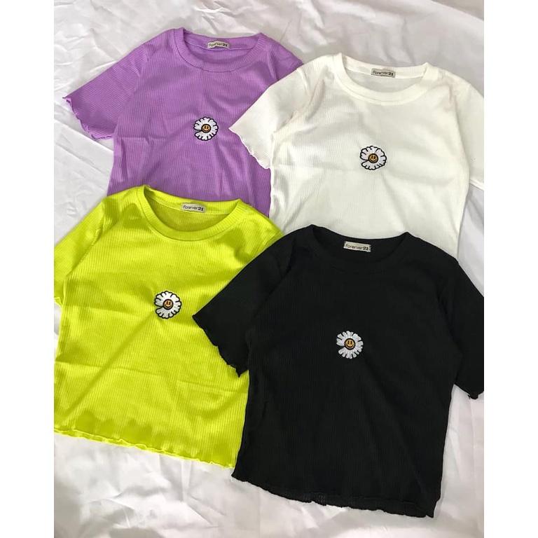 Áo croptop nữ ,Áo croptop, tay ngắn có cổ kiểu polo thời trang đẹp form rộng sexy cá tính thể thao đủ màu
