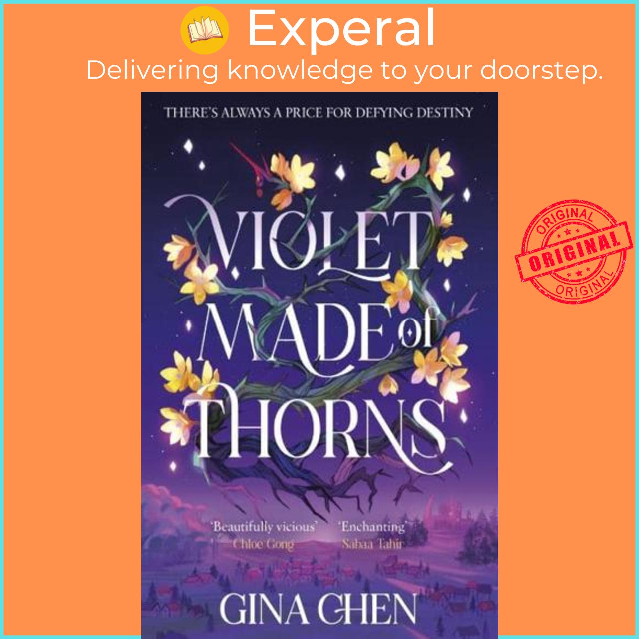 Sách - Violet Made of Thorns - Violet Made of Thorns by Gina Chen (UK edition, Paperback)