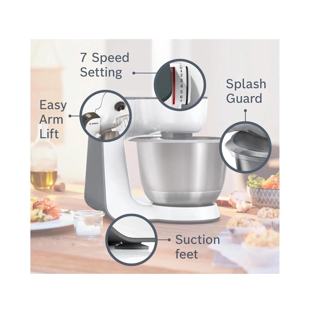 Máy Trộn Bột BOSCH MUM5, Máy Làm Bếp Đa Năng, Công Suất 900W, Dung Tích 3.9L, Nhập Đức, BH 12 Tháng, Hàng Chính Hãng