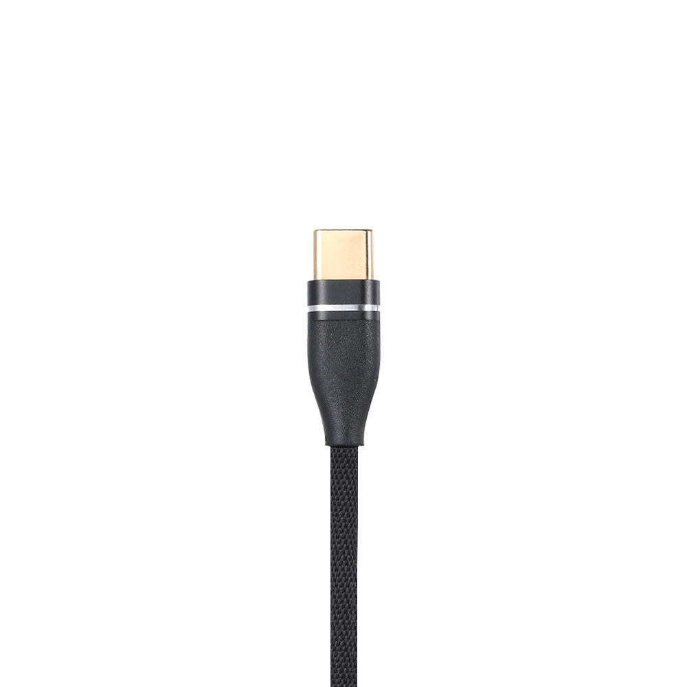 Cáp Sạc Dây Bện 3 Trong 1 1.2m Với Micro USB / Loại C Cho IPhone XIaomi Huawei Samsung Gauze