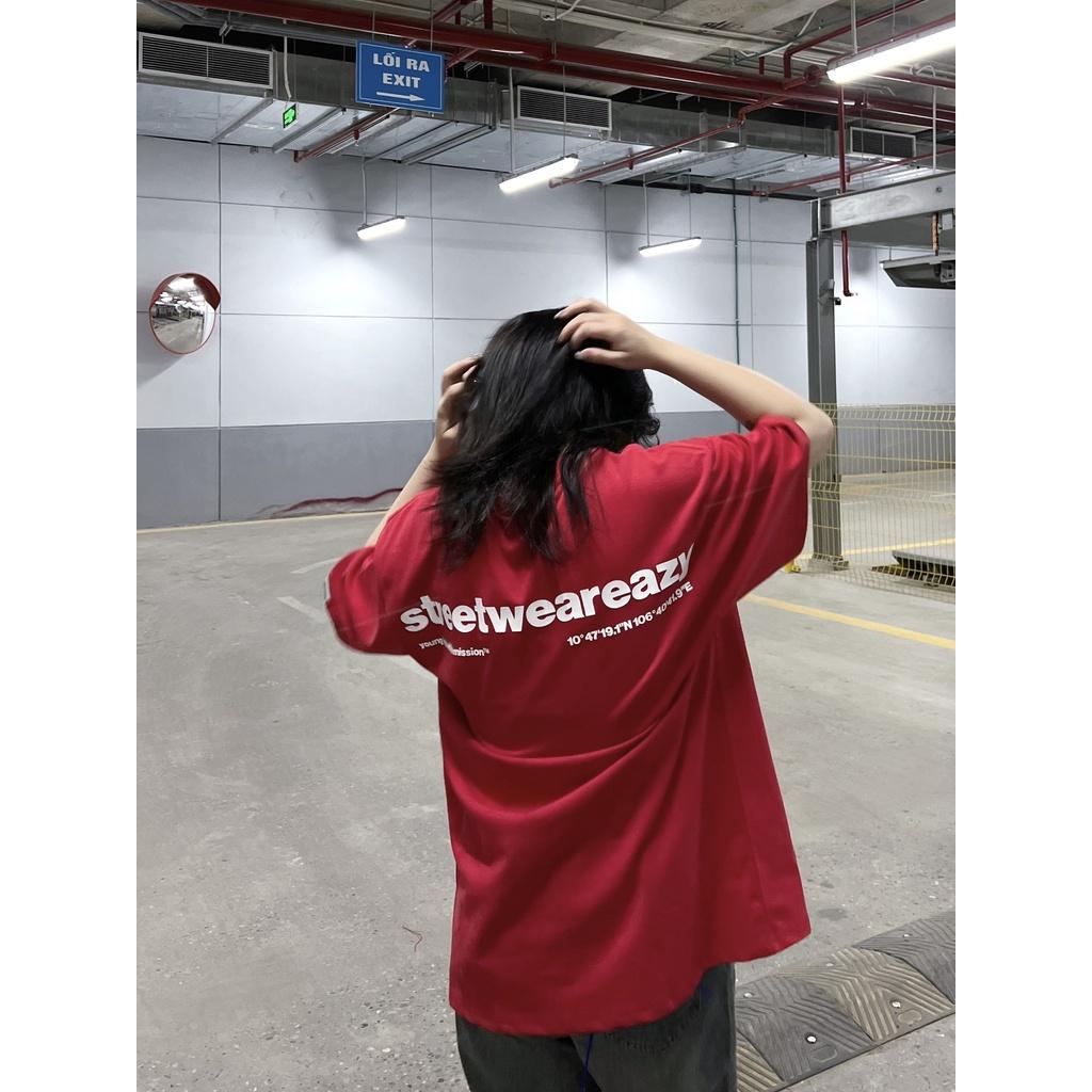 SWE- Áo thun unisex nhiều màu TYPE TEE tay lỡ form rộng in chữ logo cotton cao cấp
