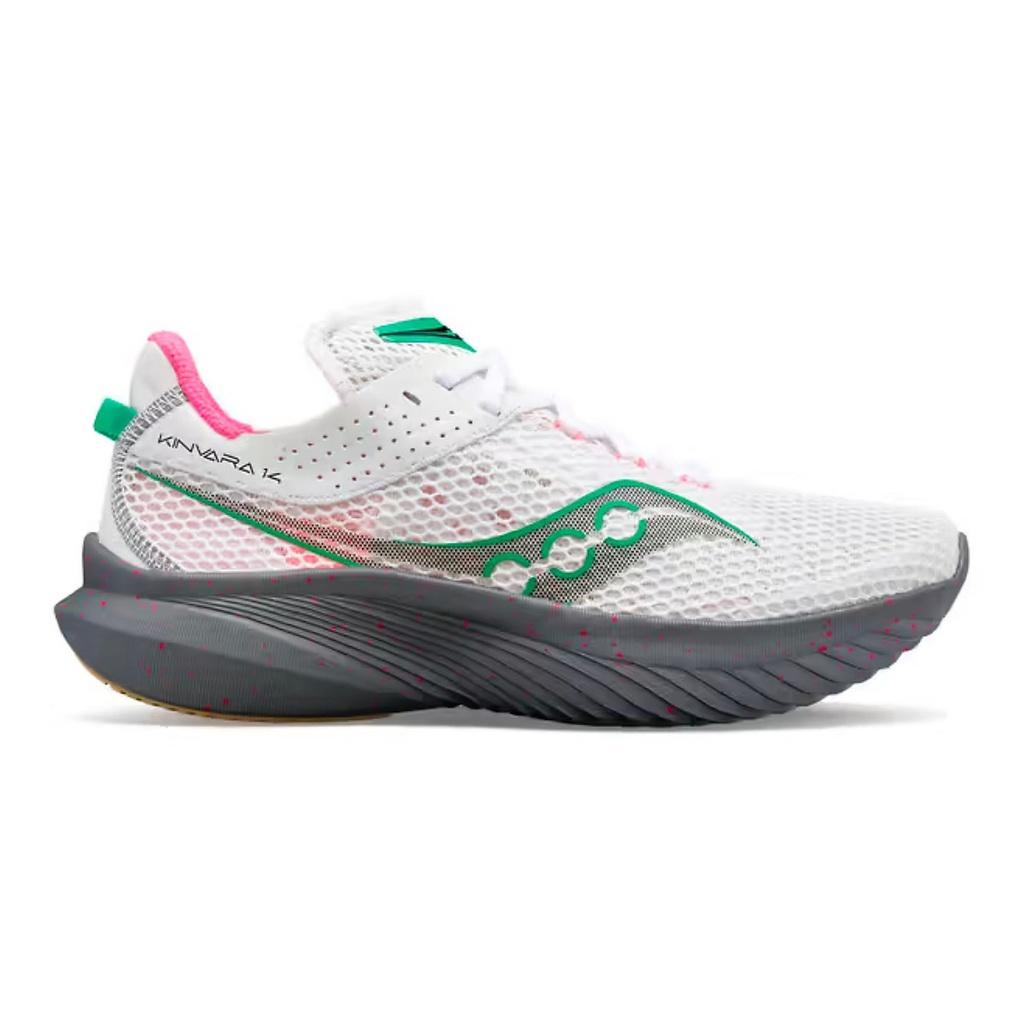 Giày Chạy Bộ Nữ Saucony Kinvara 14 - White/Gravel