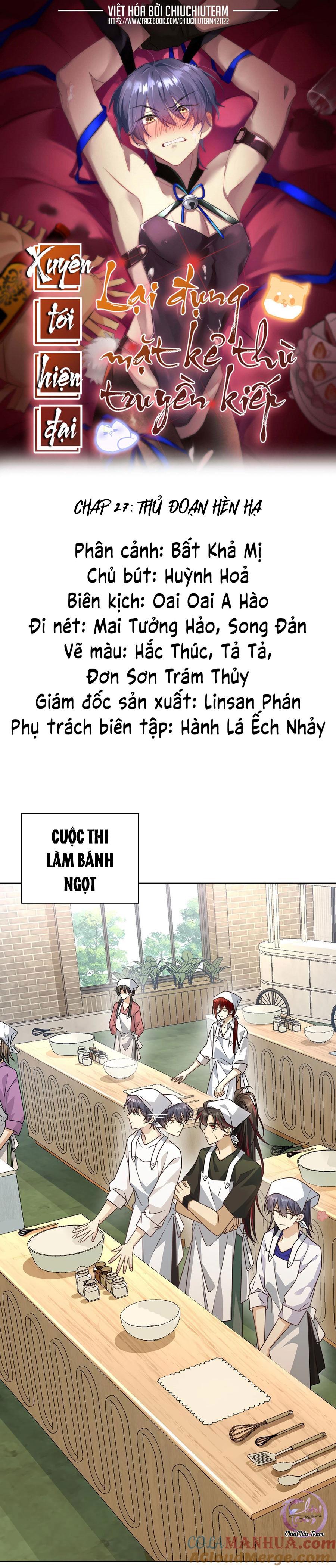 xuyên tới hiện đại lại đụng mặt kẻ thù truyền kiếp chapter 27 1