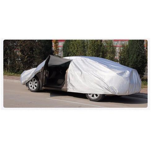 Bạt Phủ Ô Tô Tráng Nhôm Cách Nhiệt Cao Cấp Chống Nắng Mưa Bụi Cho Nhiều Dòng Xe