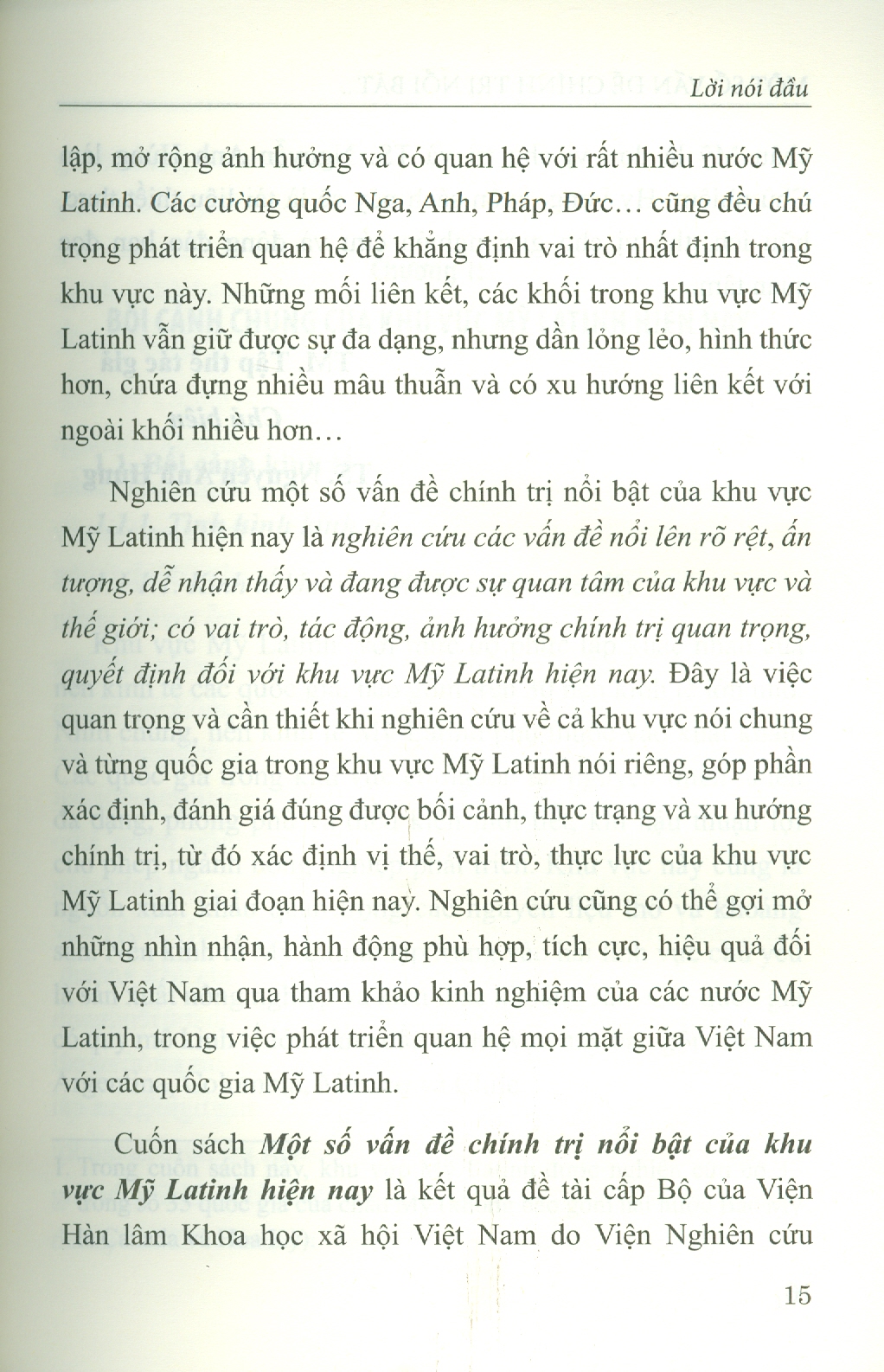 Một Số Vấn Đề Chính Trị Nổi Bật Của Khu Vực Mỹ Latinh Hiện Nay