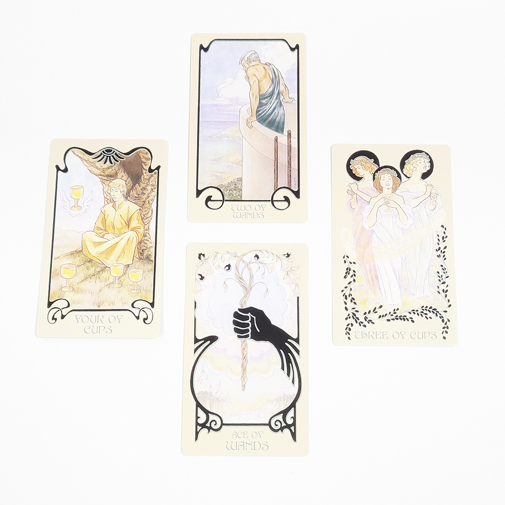 Bộ Bài Illuminated Ethereal Visions Tarot Bản Hộp Mới 2022 78 Lá Bài 7x12 Cm