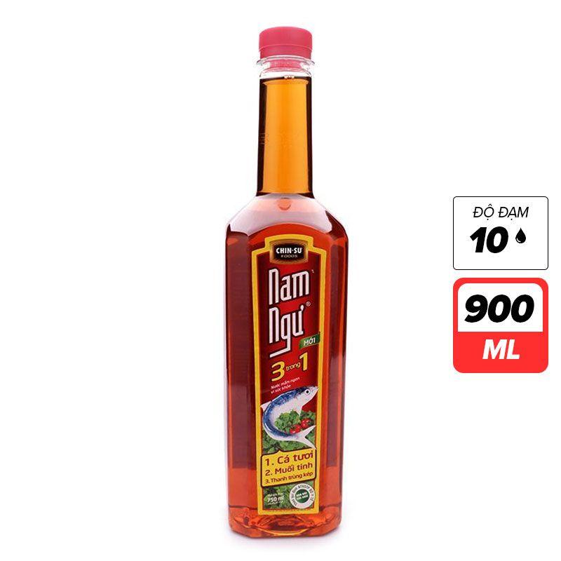Nước Măm Nam Ngư 3 In 1 Chai 900ML – 8936136163321