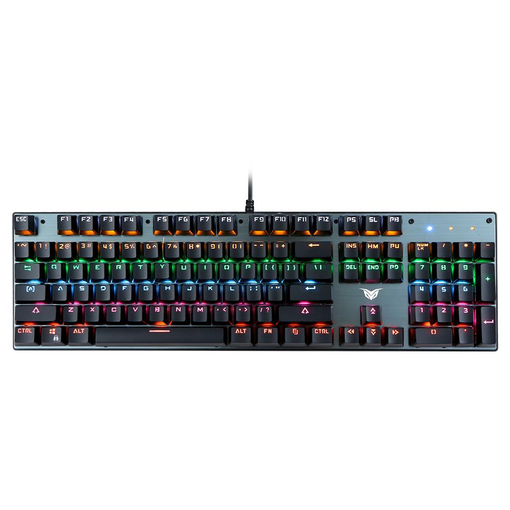 Bàn phím cơ có dây 26 phím Rollover / 9 chế độ có đèn nền / Double Shot Keycaps / Phím kết hợp đa chức năng