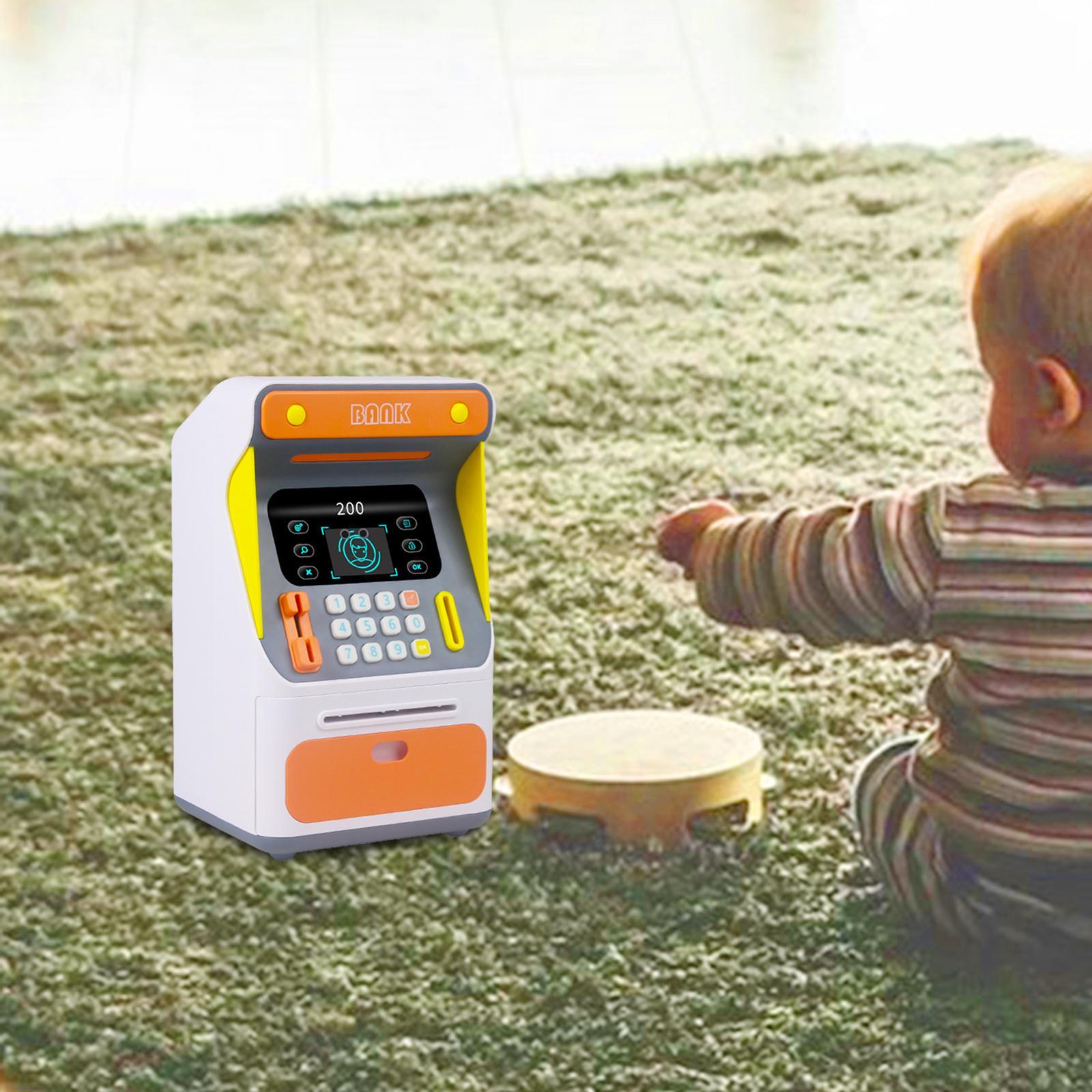 Bank Machine Piggy Bank Pretend Play Simulation for Kids Children