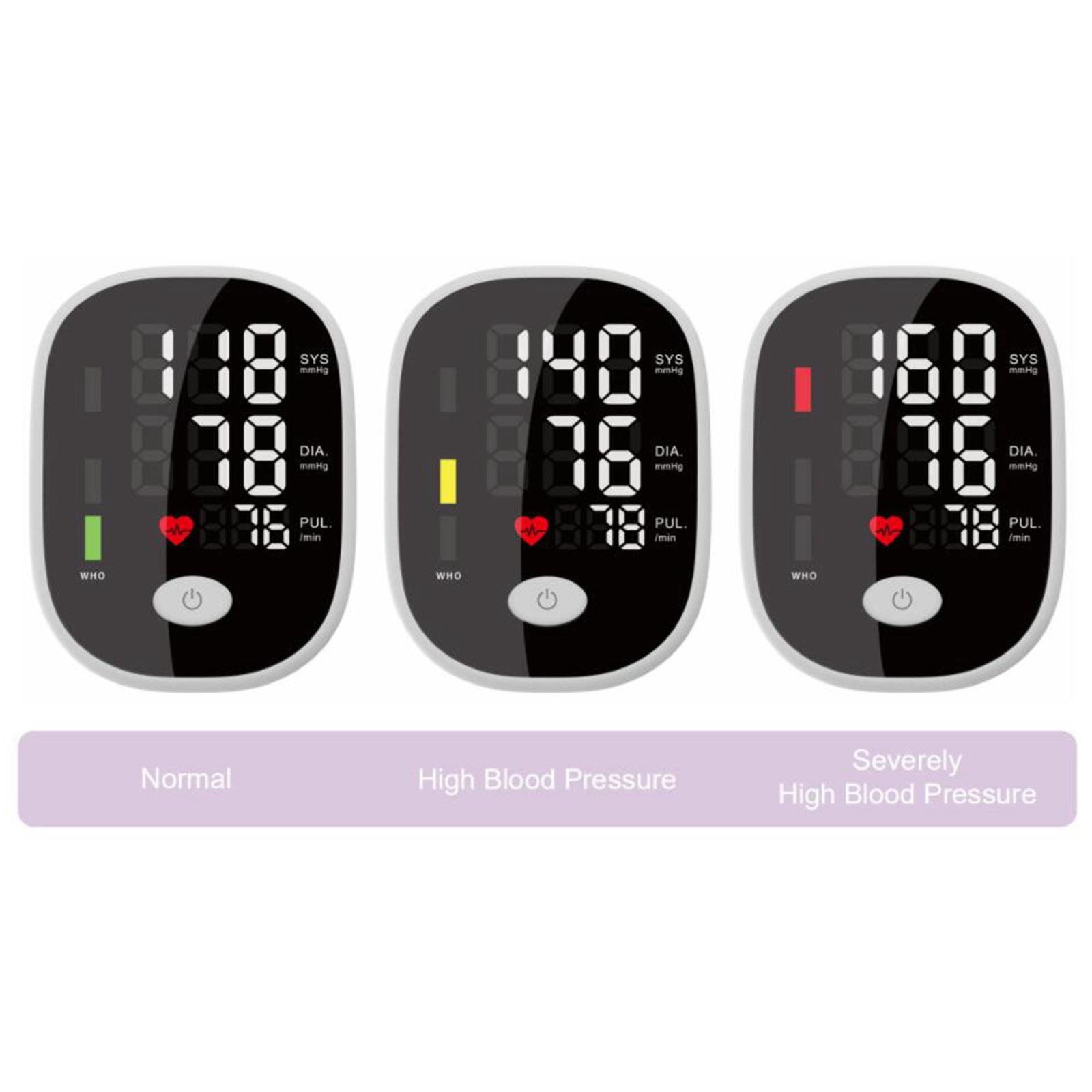 Automatic Digital LCD Blood Pressure Monitor Gauge Meter BP Cuff Gauge