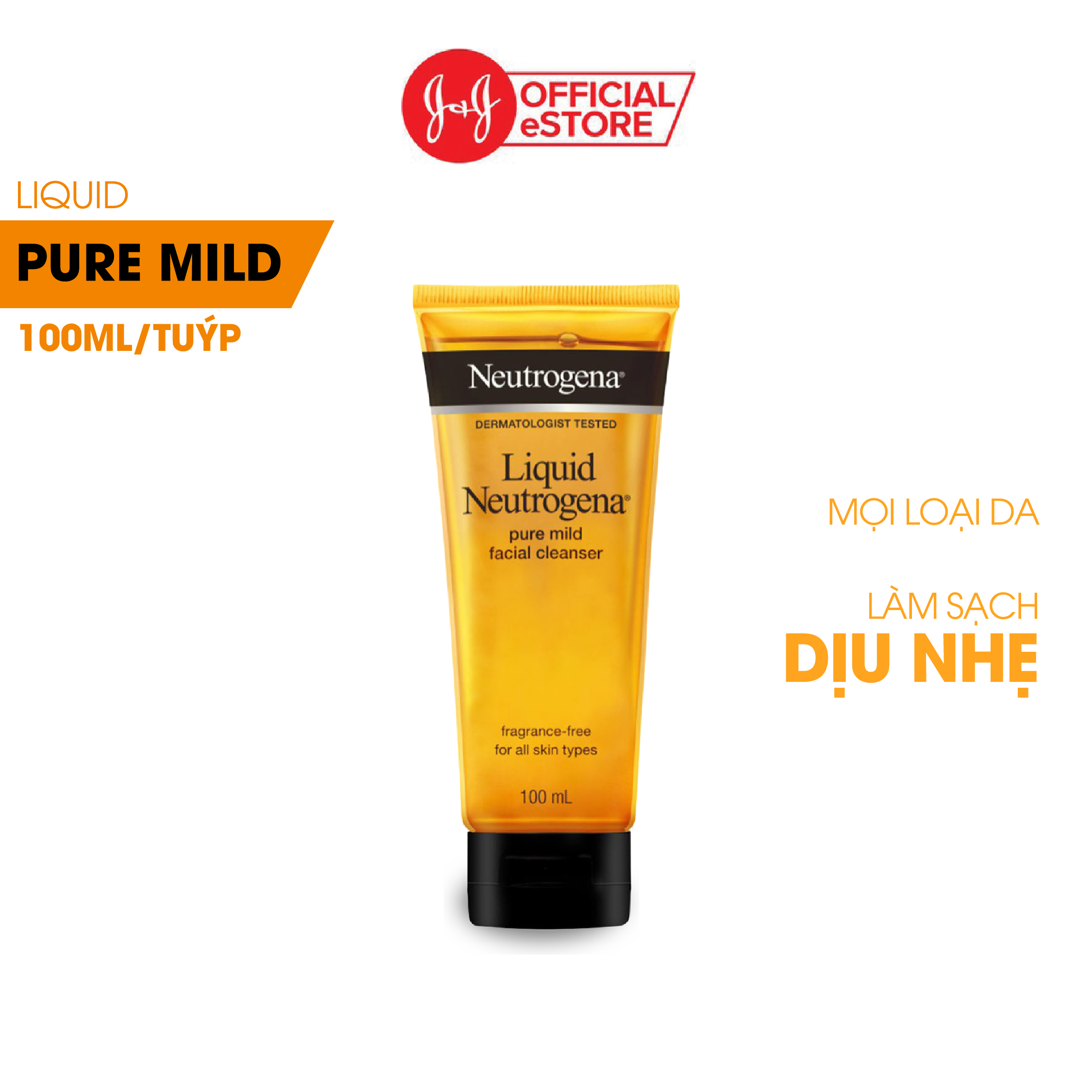 Nước Rửa Mặt Neutrogena Dịu Nhẹ 100ml