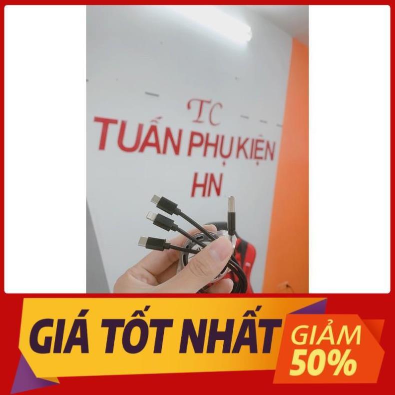 Cáp Sạc Rút 3 Đầu Đa Năng , Tiện lợi