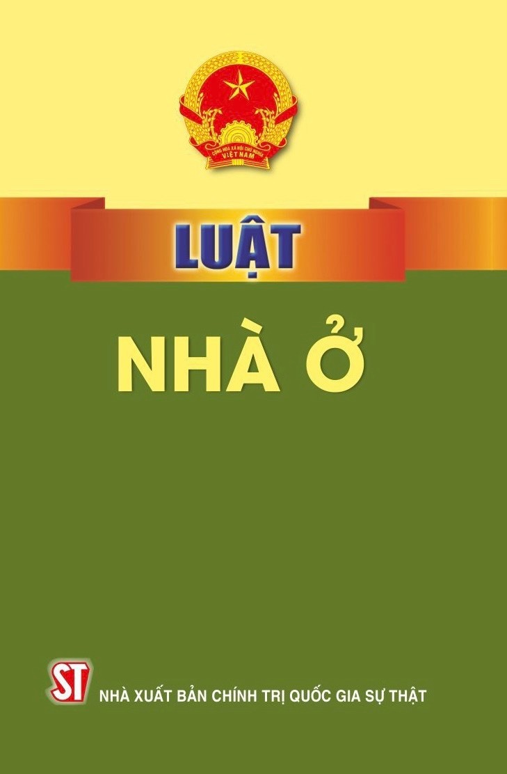 Sách Luật Nhà Ở mới ( có hiệu lực từ ngày 01/08/2024 )