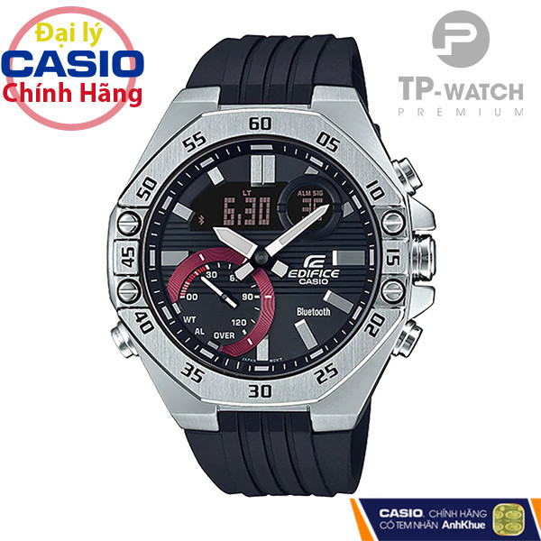 Đồng Hồ Nam Casio Edifice ECB-10P-1ADF Bluetooth Dây Nhựa