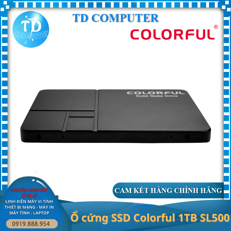 Ổ cứng SSD Colorful 1TB SL500 - Hàng chính hãng NetWorkHub phân phối