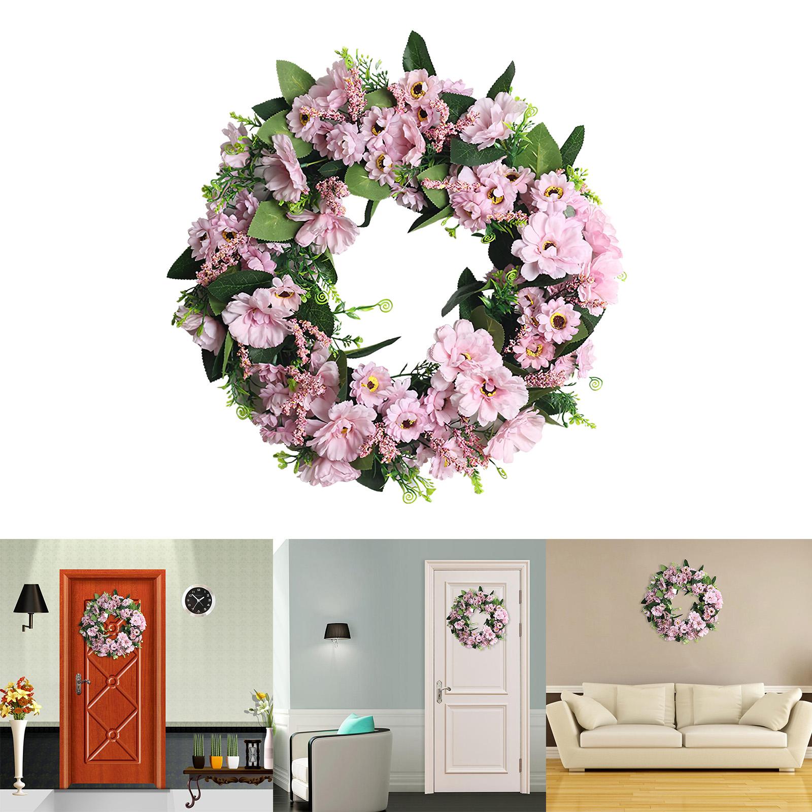 Flower Wreath Front Door Wreath Party Wedding Decor