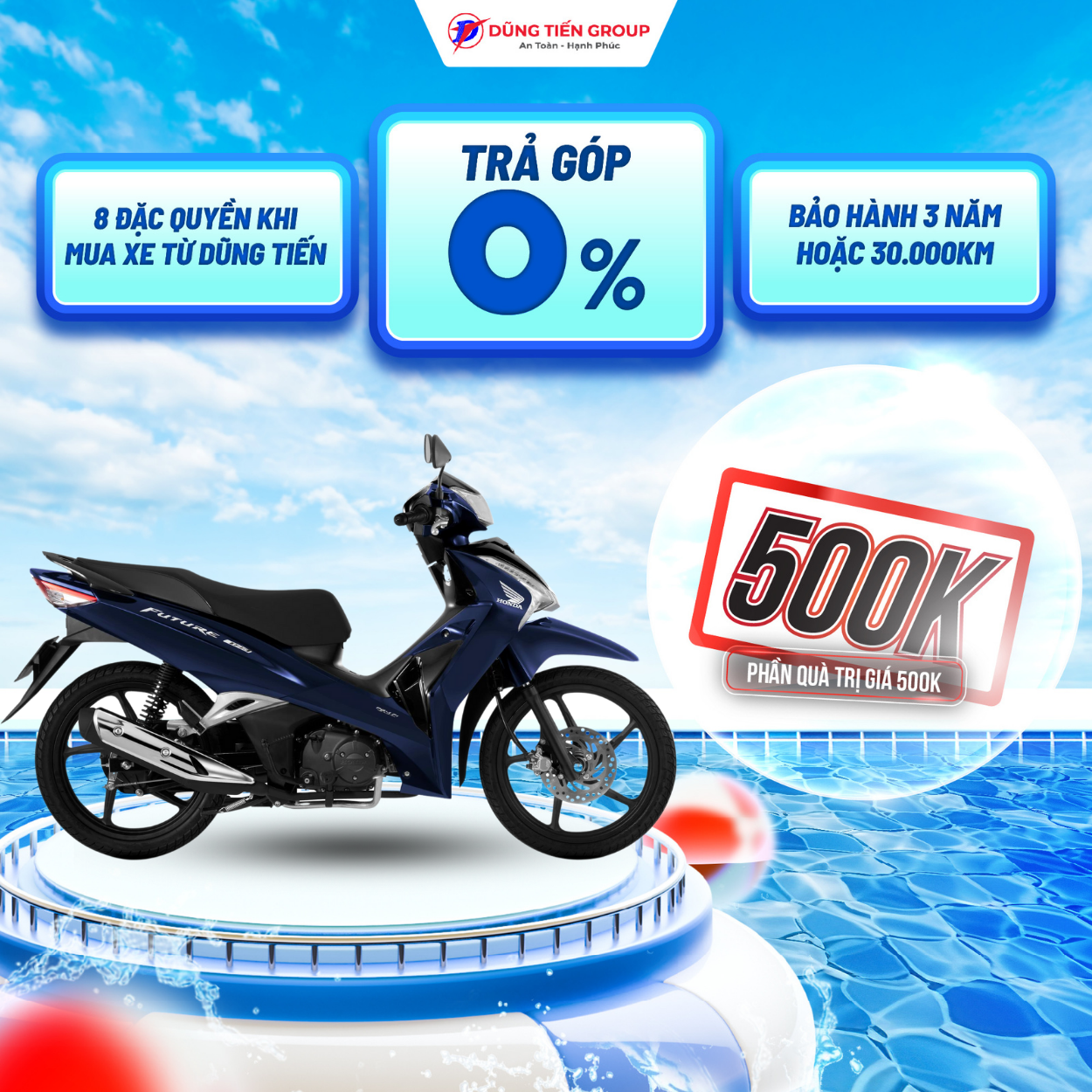 Xe Máy Honda Future 125 FI 2024 Phiên Bản Cao Cấp