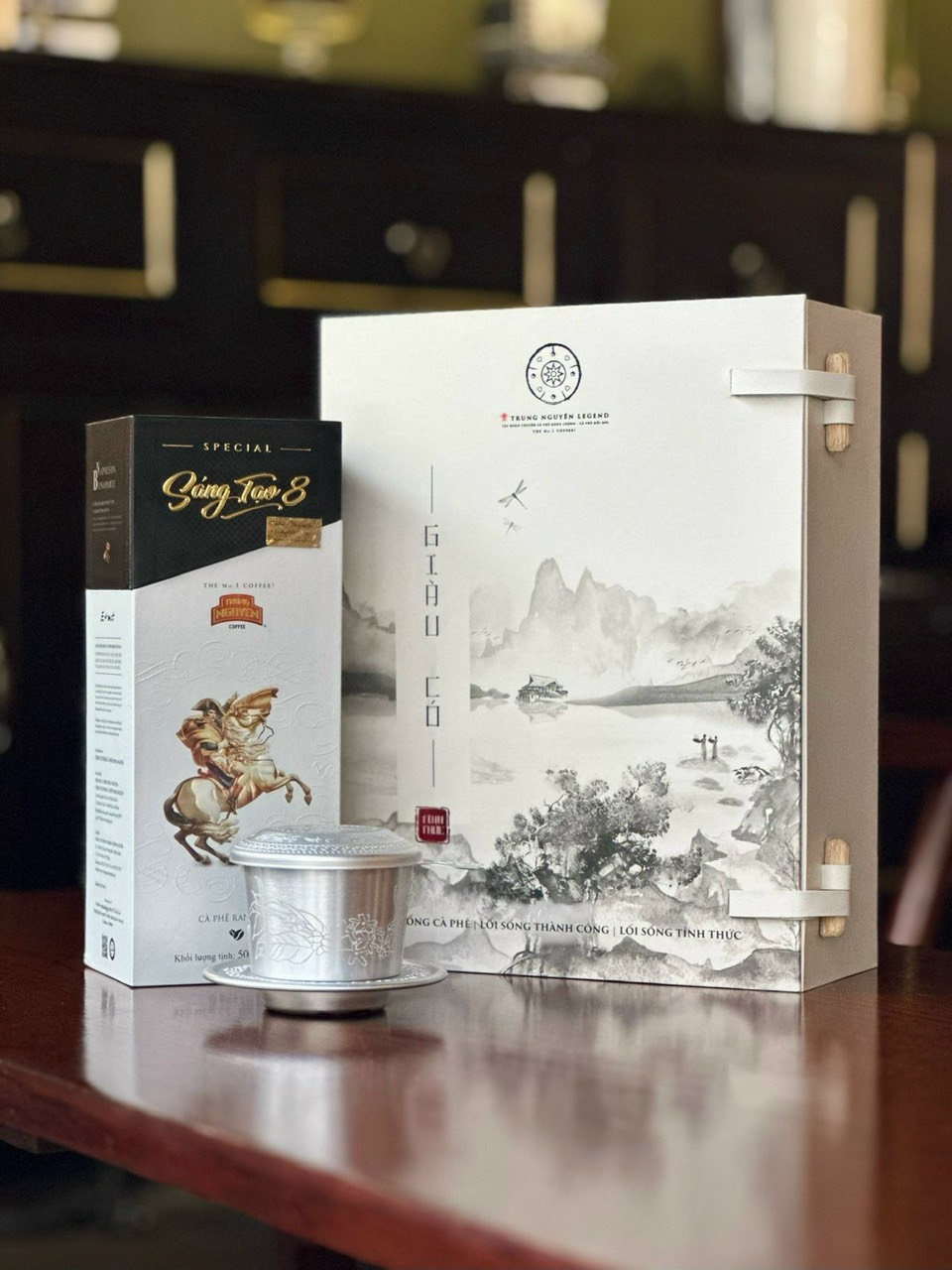 Hộp Quà Cà phê Trung Nguyên Legend - Giàu Có