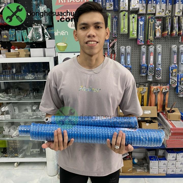 Dây hơi xoắn KALY nhựa PU đường kính ống 8x12mm có các size