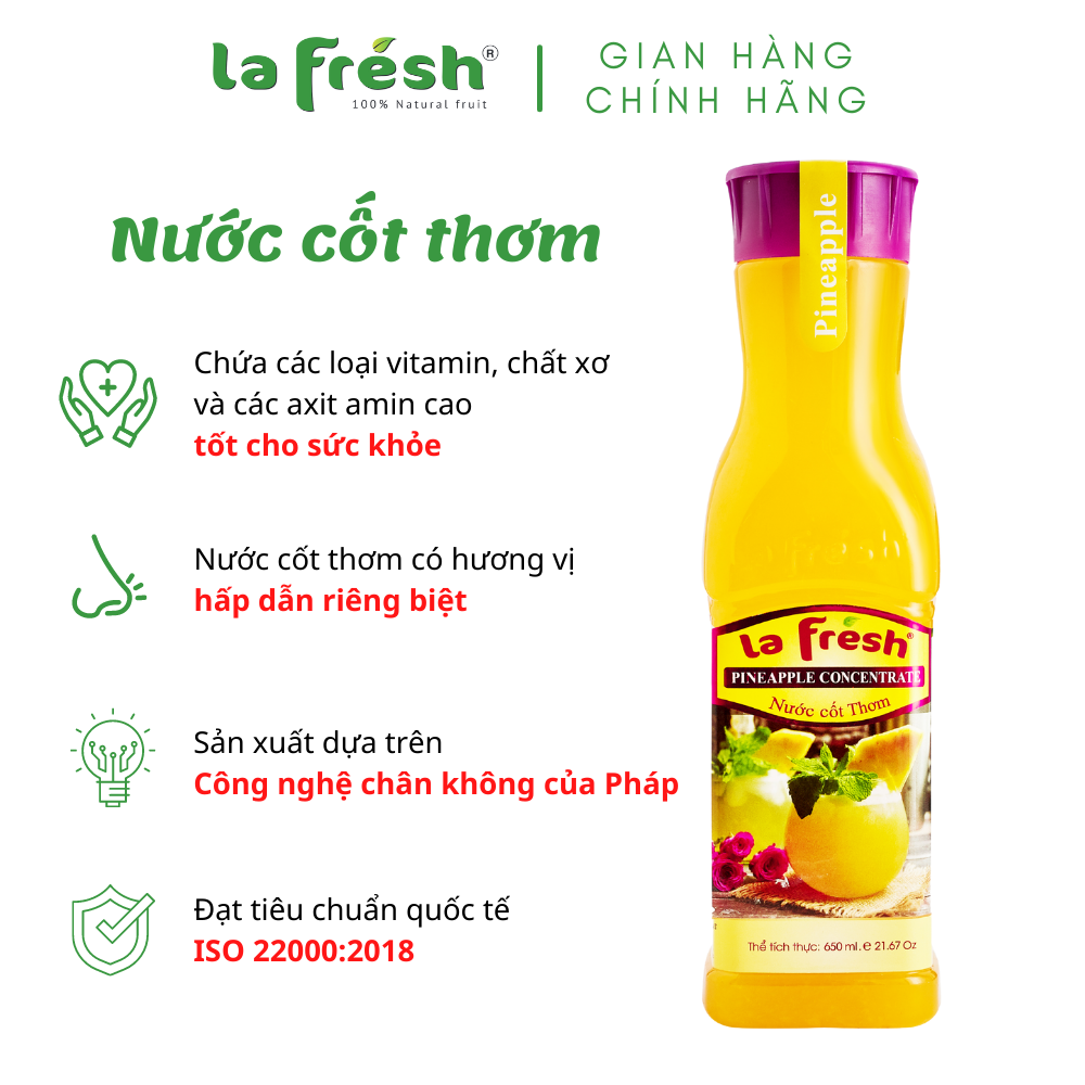 Nước cốt thơm La Fresh