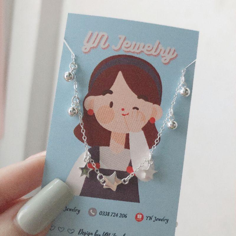 Lắc tay sao bạc  YN JEWELRY SL