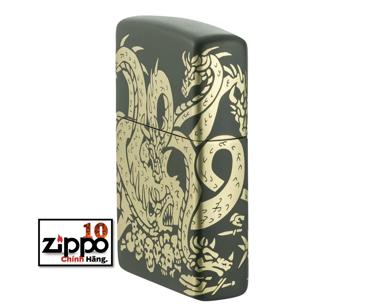 Bật lửa ZIPPO 48907 Dragon Design - Chính hãng 100%