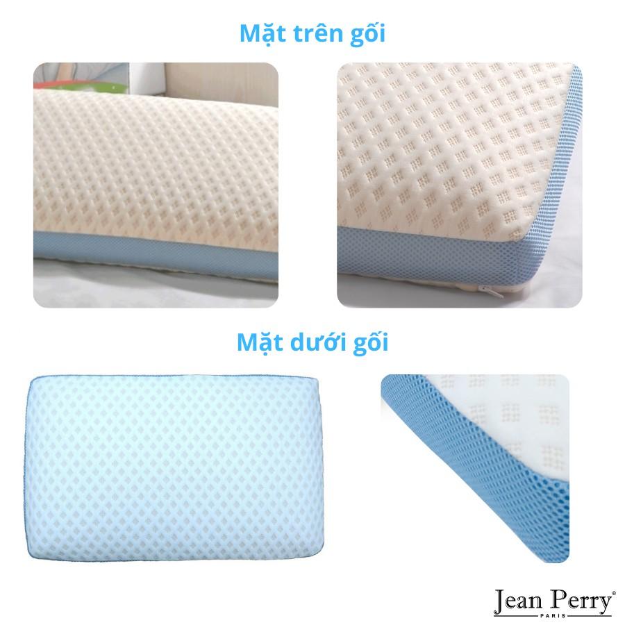 Gối nằm cao su non Jean Perry Memory Foam Sleepcare Air Flow 55x35x12cm