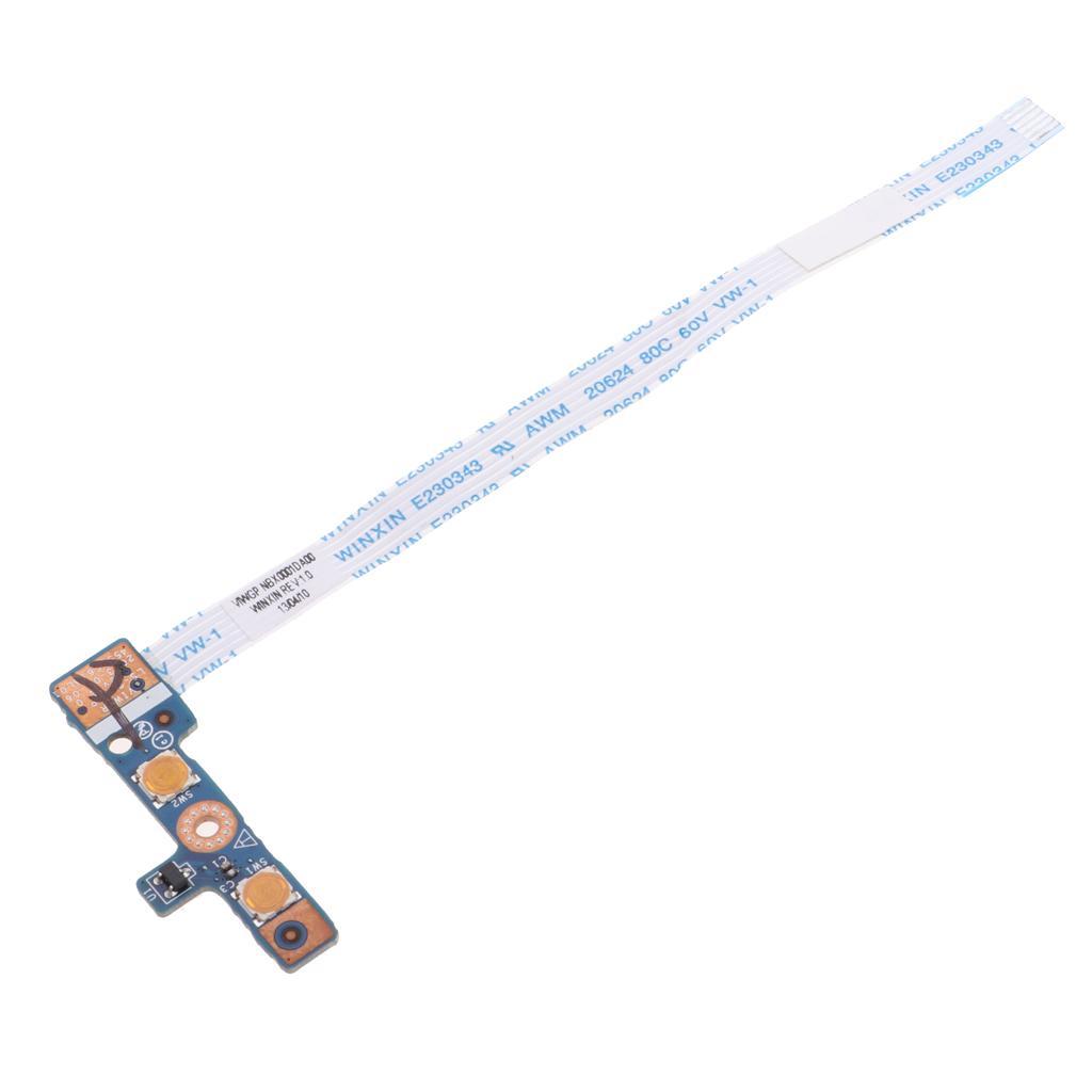 Laptop Power Button Switch Board with Flex Cable for Lenovo G500 LS-9631P